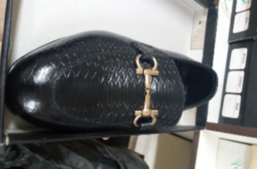 Crocodile Shoe Black