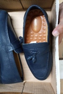 Blue tassel Loafer