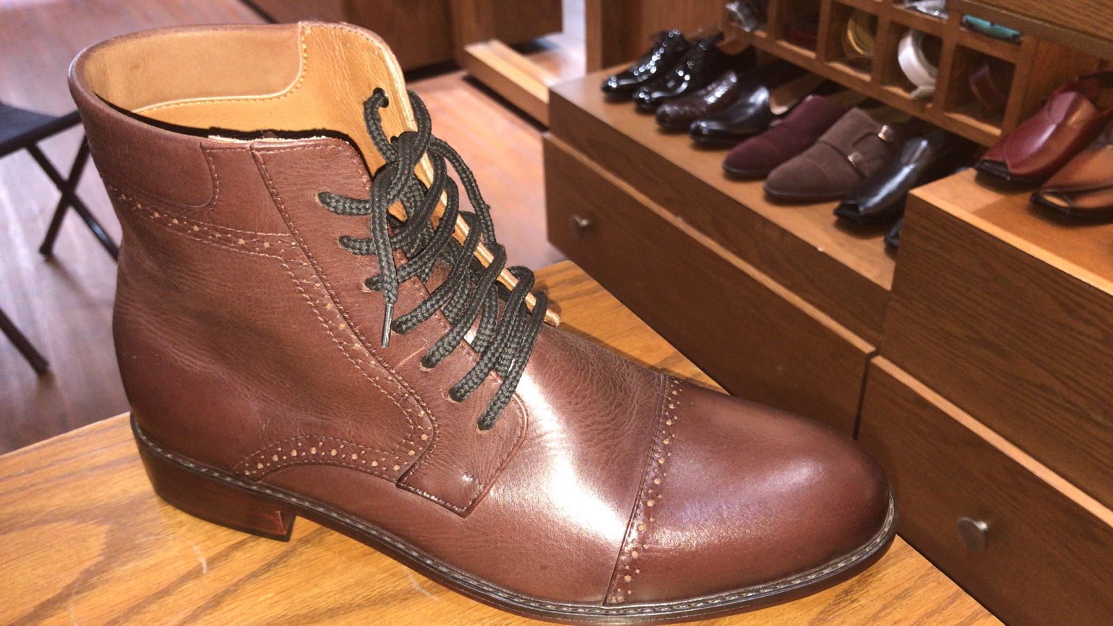 Chukka Boots Cap Toe Brown