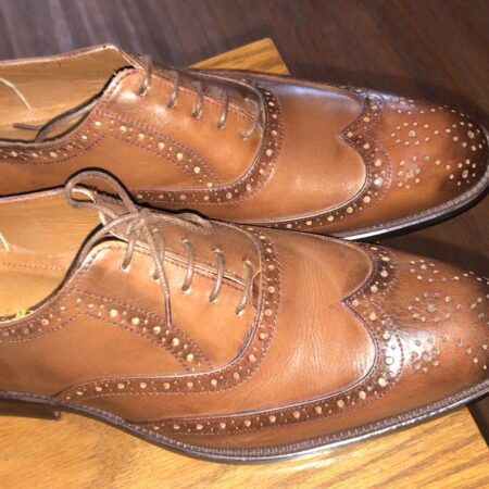 Full Brouge Oxford Wing Tip Brown