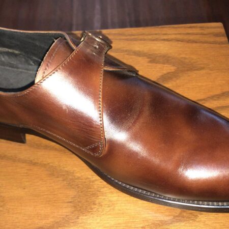 single Monk Strap Brown