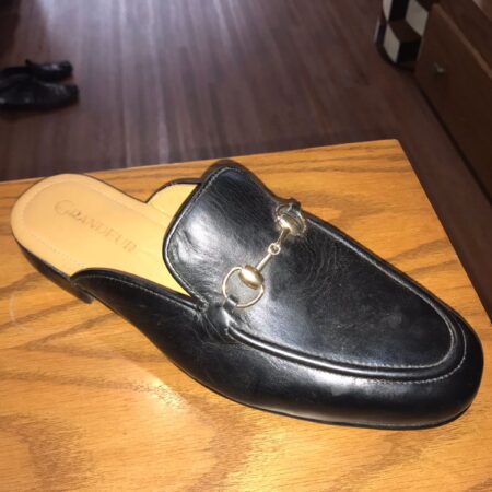 Ferragamo Half Shoes Black