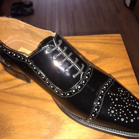 Patnet Oxford Cap Toe Brouge Black