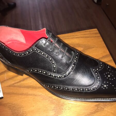 Oxford Wing Tip Brouge Shoe Black