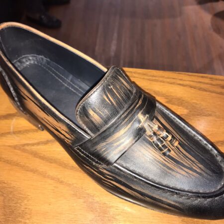 Tussel moccasin Wooden Texture