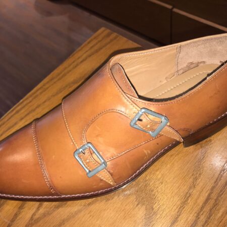 Double Monk Strap Cap Toe