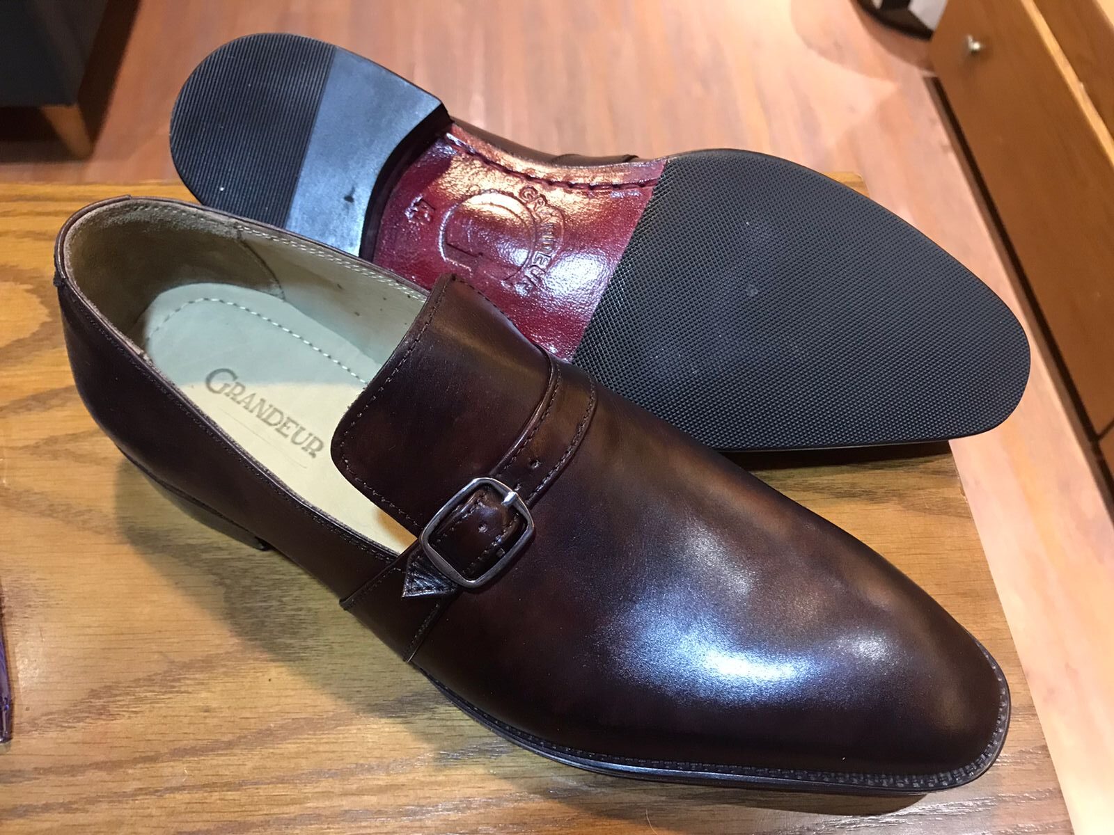 Buckel moccasin Brown